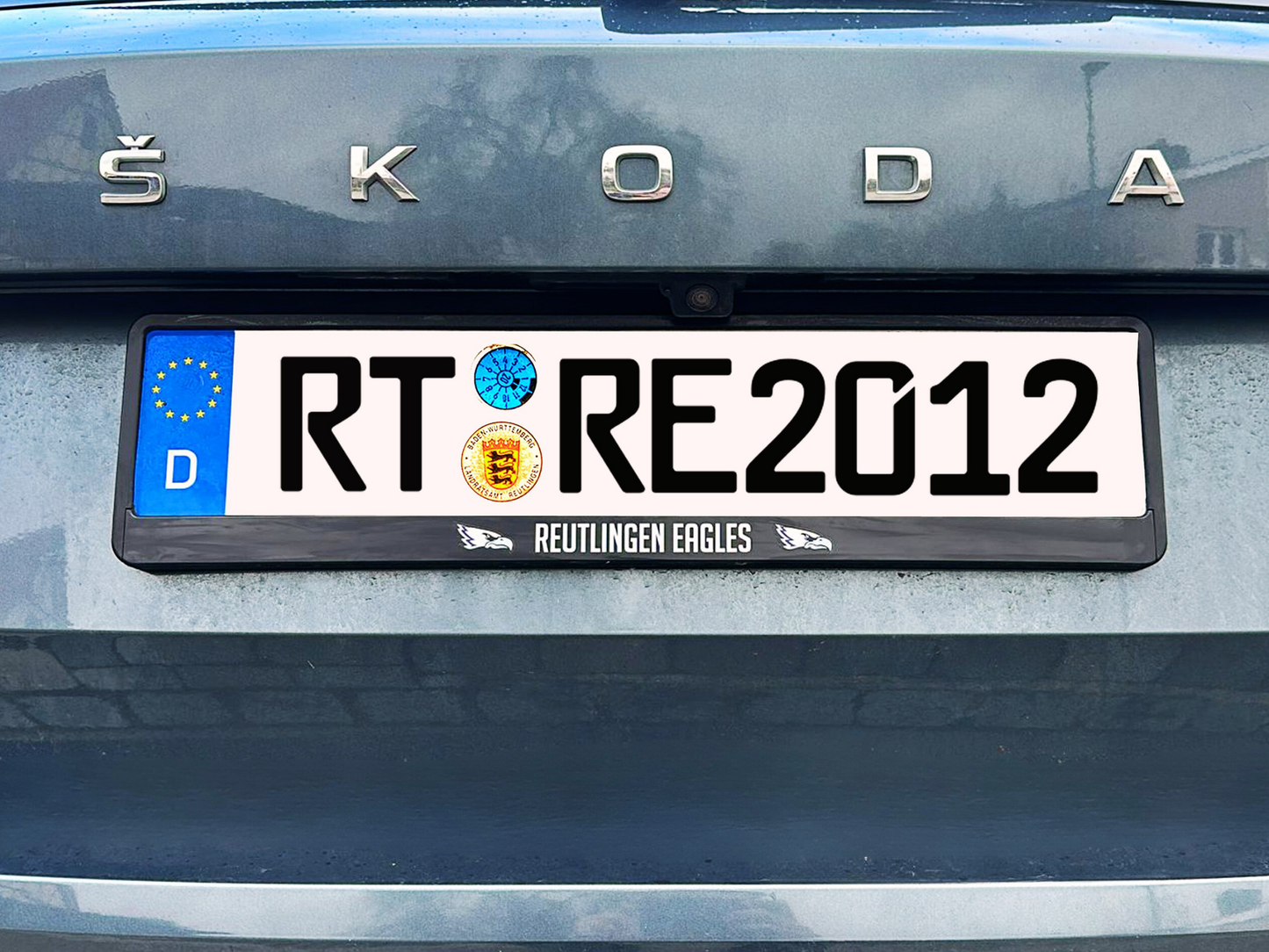Kennzeichenhalterung "Reutlingen Eagles"