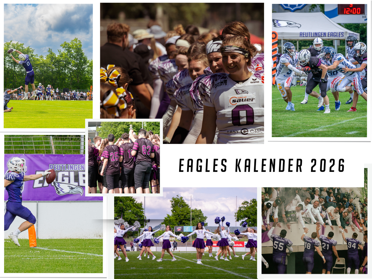 Fotokalender Reutlingen Eagles 2026