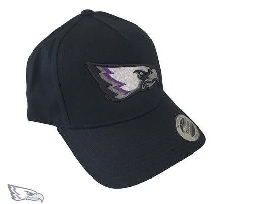 Snapback Cap mit gebogenem Schild